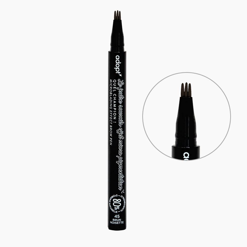 Quel champion !Le feutre sourcils effet micro pigmentation - Taupe