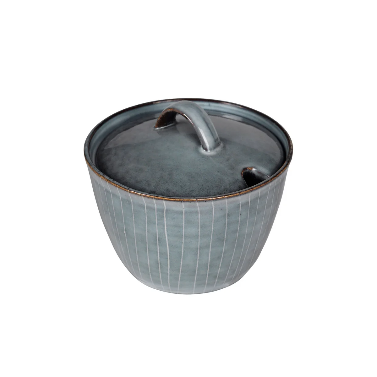 Broste Copenhagen - Nordic Sea Zuckerdose, soft blue