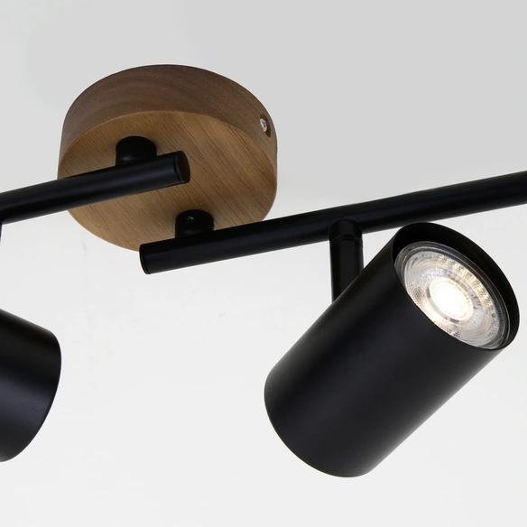 Spotbalken »MURITZ«, Länge: 68,2 cm, Höhe: 14,5 cm, schwarz