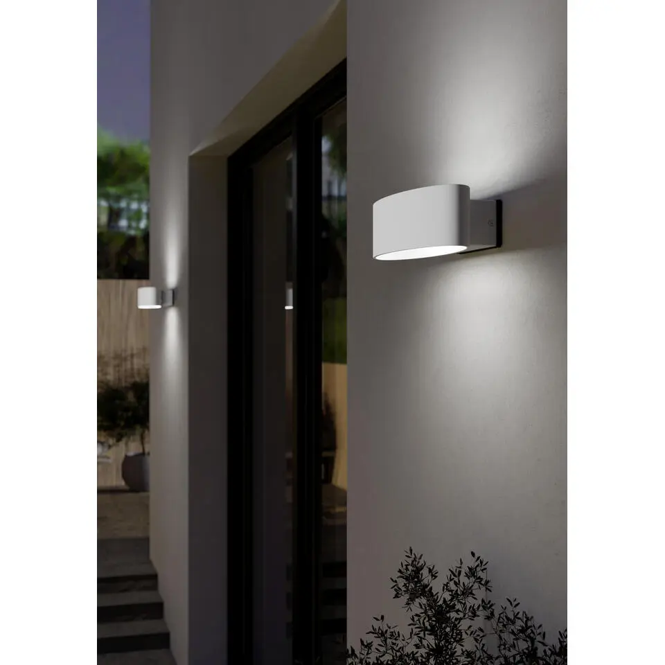 EGLO Chinoa Wandlamp - LED - Aluminium/Kunststof - Wit