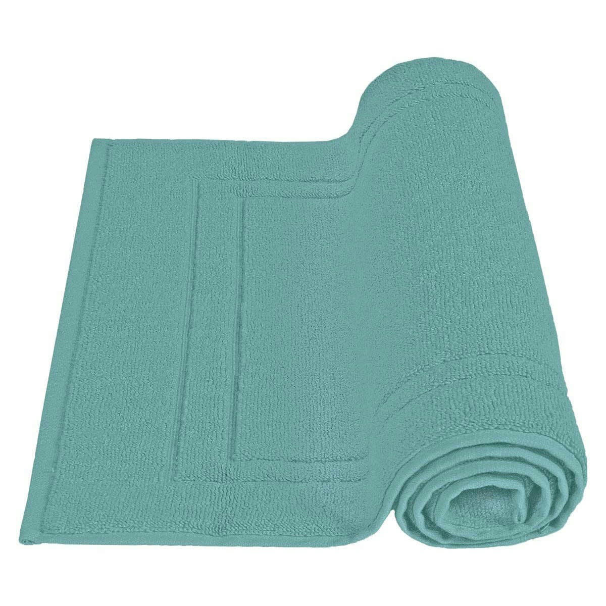LUXURY - Tapis de bain 900gr/m²  aqua 50x80 cm