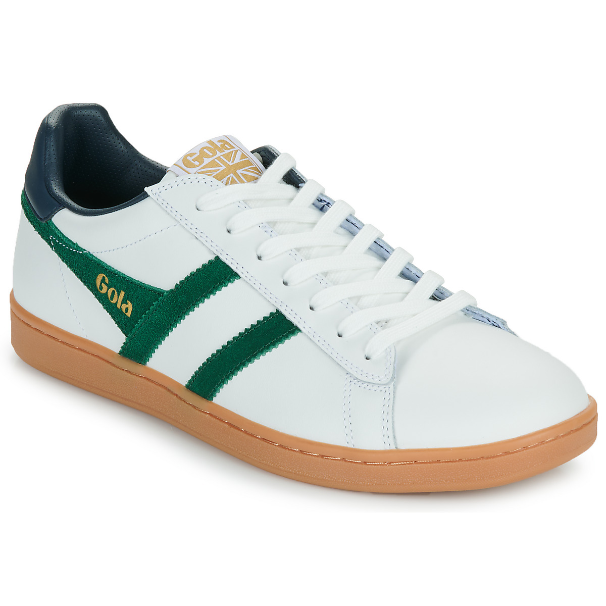 Gola - EQUIPE II LEATHER - White / Green