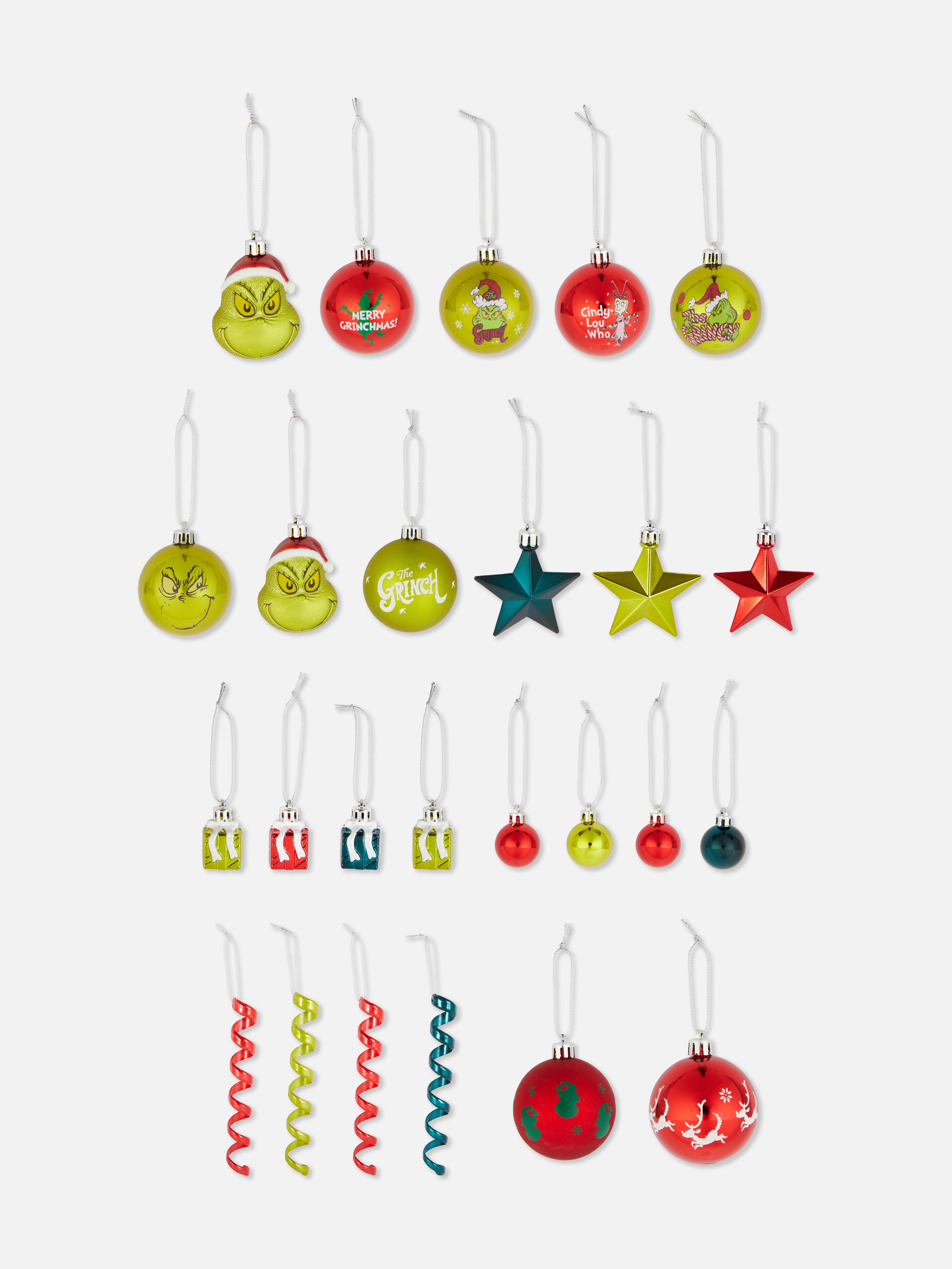 The Grinch Christmas Tree Ornamnets