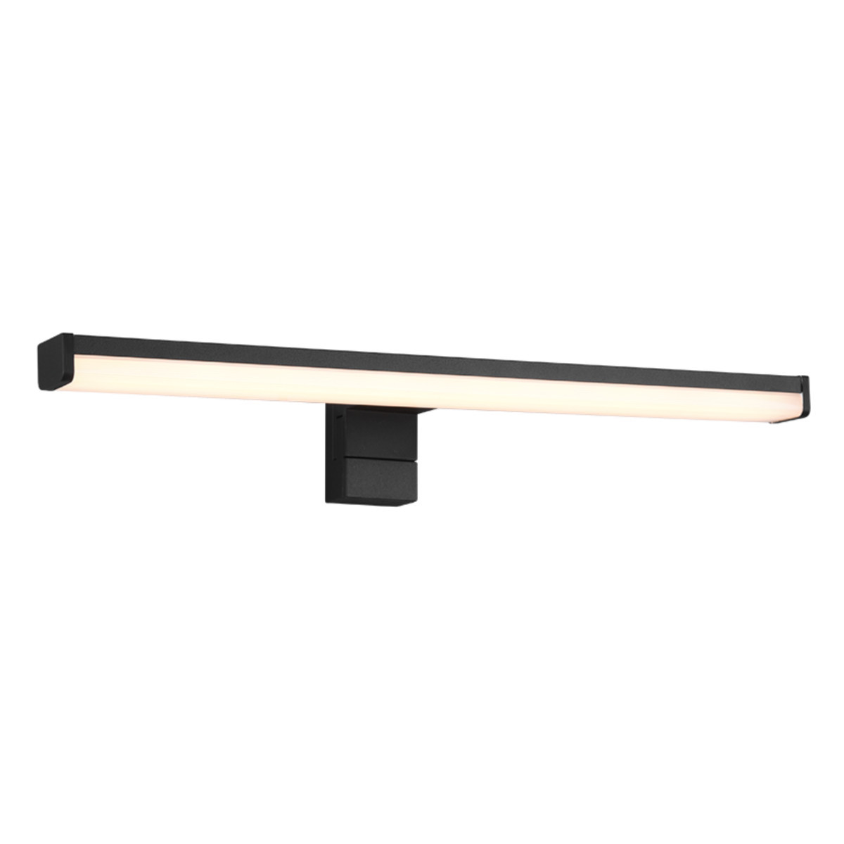 Kinkiet LINOczarno-biały LED 1x7W 800lm wym:6x40x40cm IP44 Trio