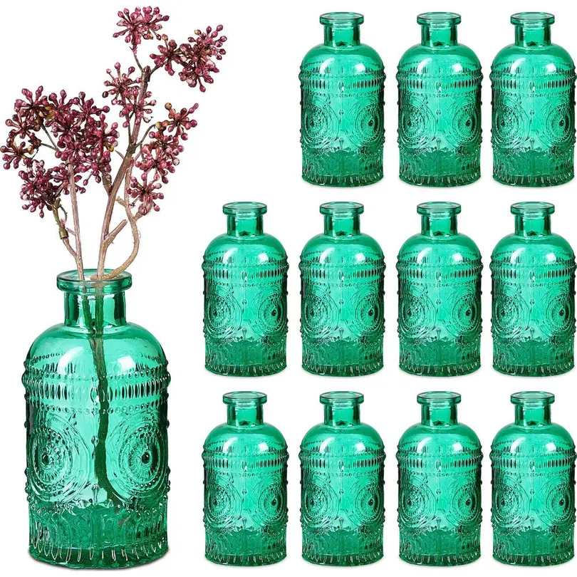 Vase 12er-Set relaxdays