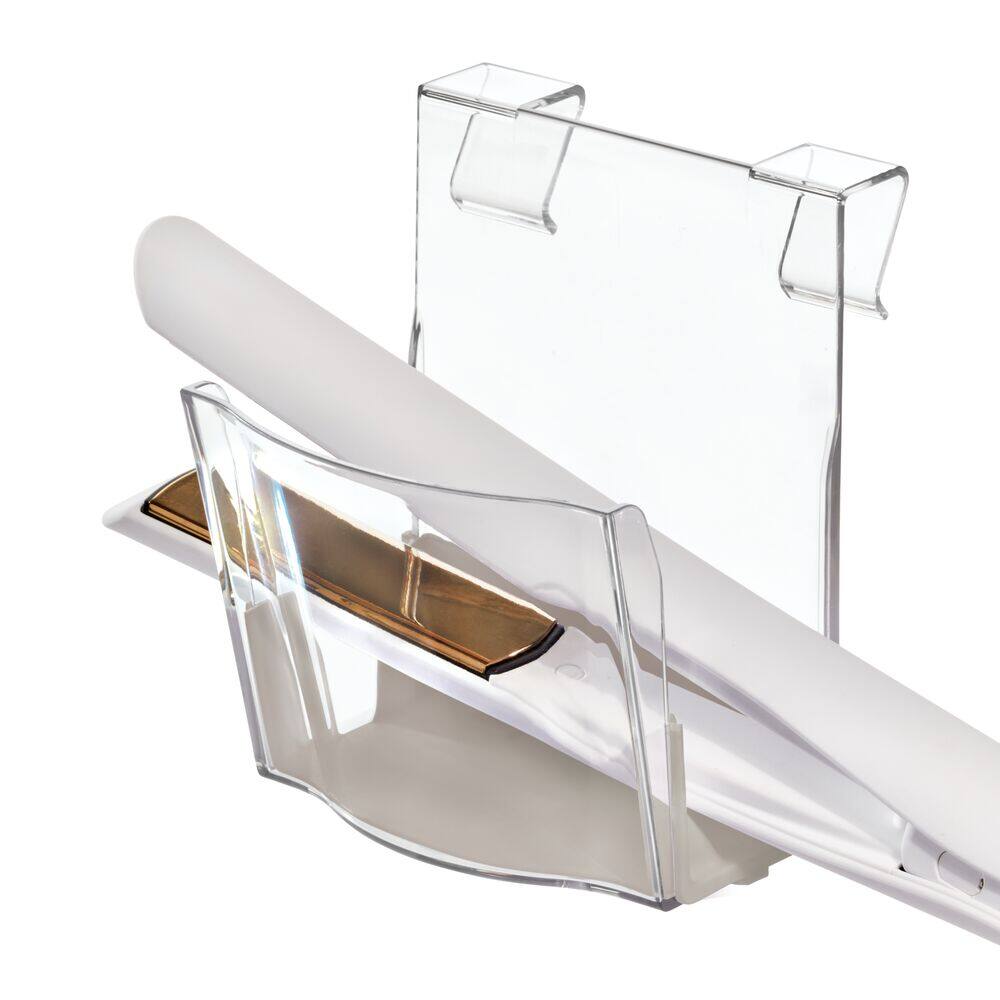 iDesign The Home Edit Heat-Resistant Hanging Bathroom/Vanity Hair Tool Organizer
