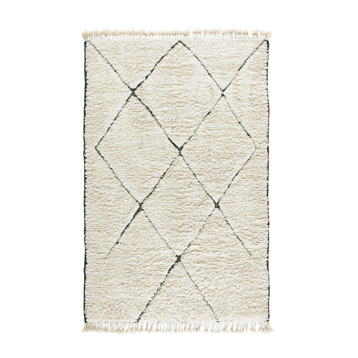 Tapis berbère béni ouarain 100% laine, Atlama