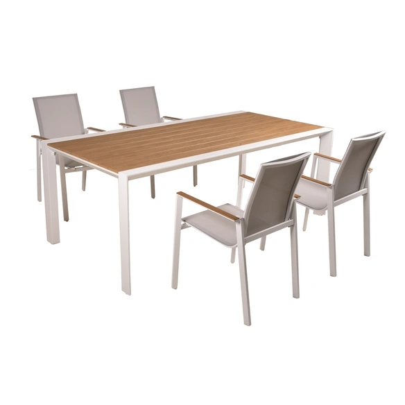 Gartenmöbelset »VENICE«, 4 Sitzplätze, max. Belastung: 110 kg