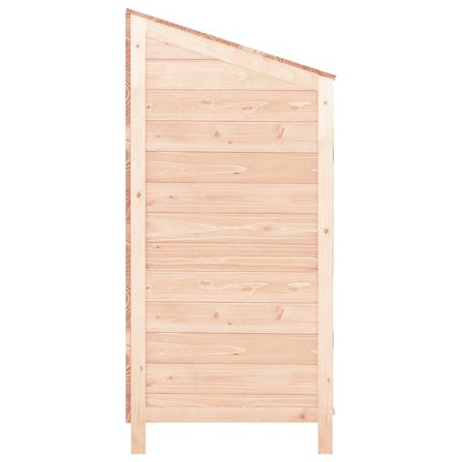 NNEVL Garden Shed 102x52x112 cm Solid Wood Fir