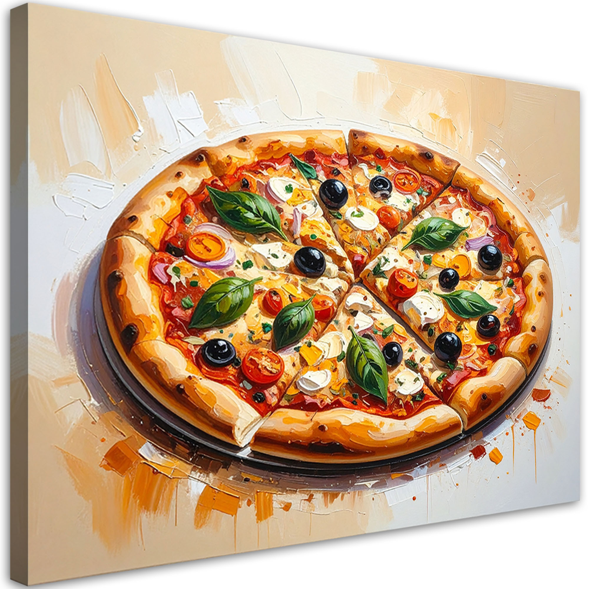 Obraz do kuchni restauracji, Pizza Jedzenie 30x20