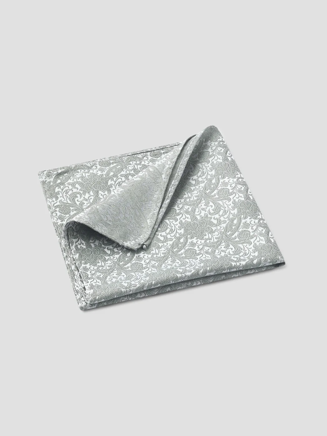 Pochette en soie fleuri