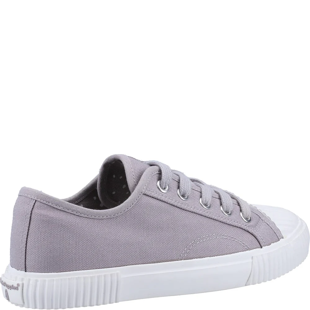 Hush Puppies Brooke Canvas Trainer