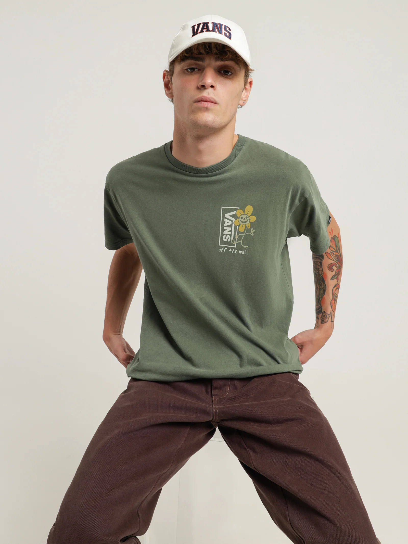 Trippy Grin Floral T-Shirt