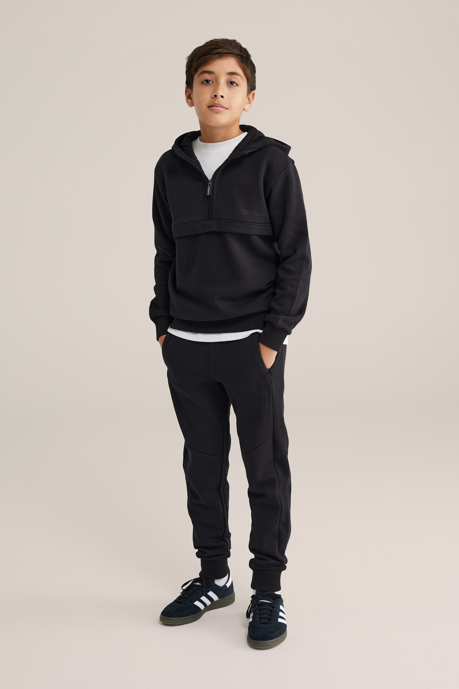 Jongens joggingbroek met structuur