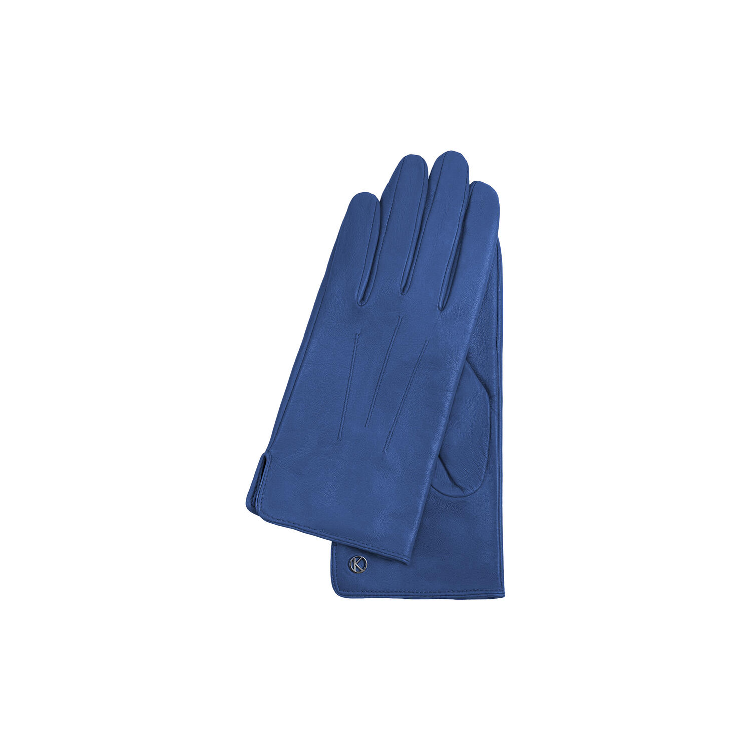Carla l&aelig;derhandske, denim blue