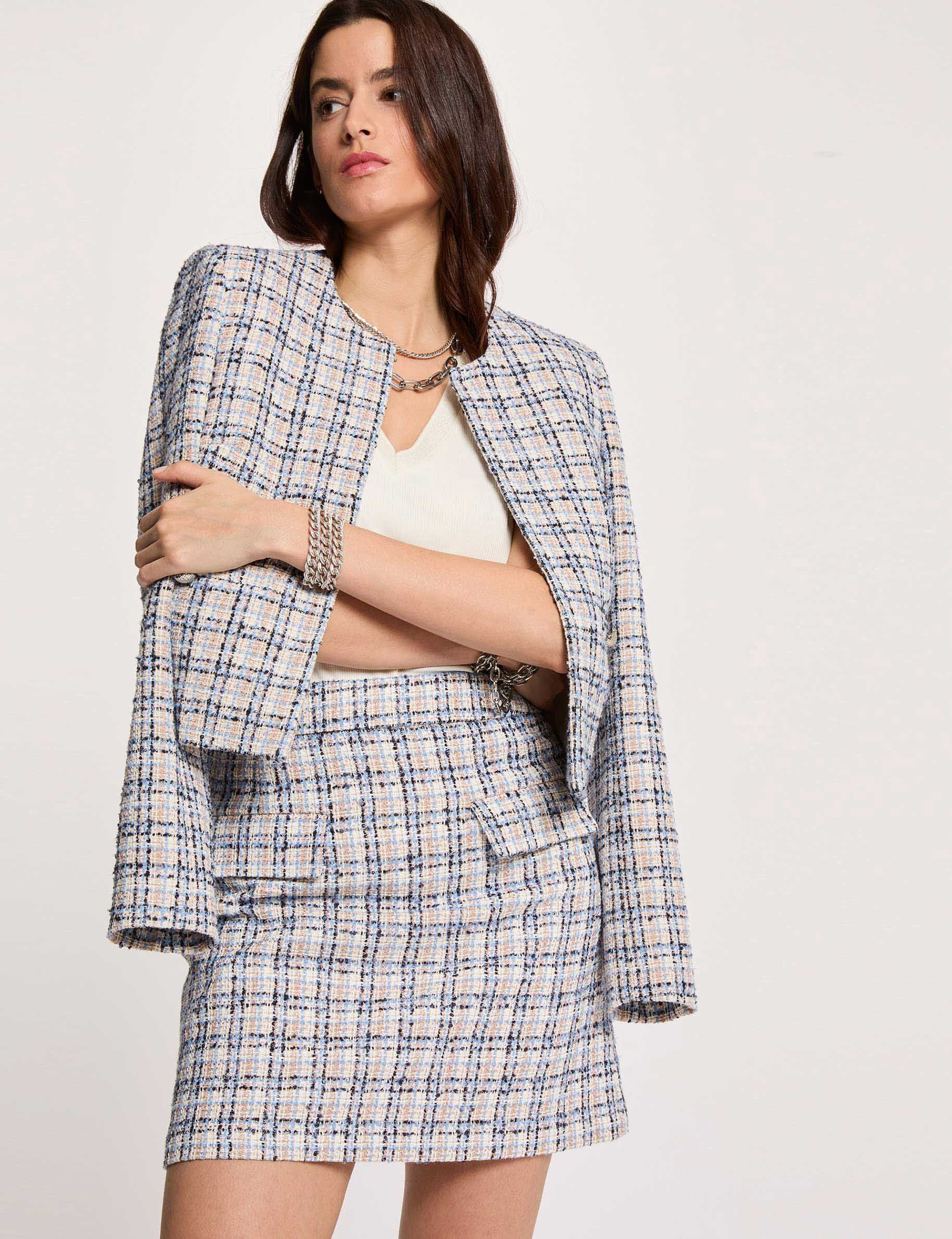 Short Skater Skirt Multicolor Women