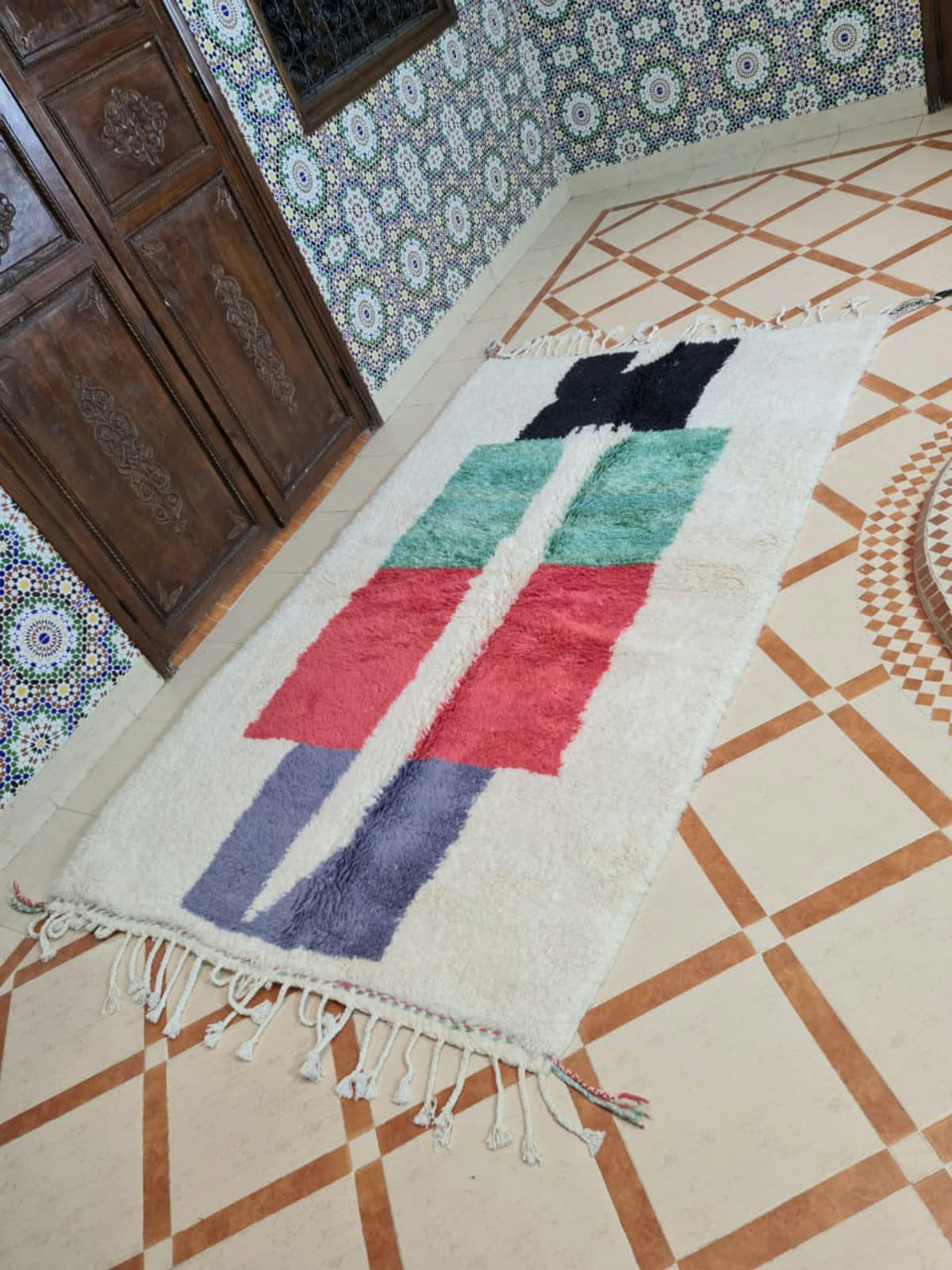 BERBERE - Tapis berbère original marocain 150x250