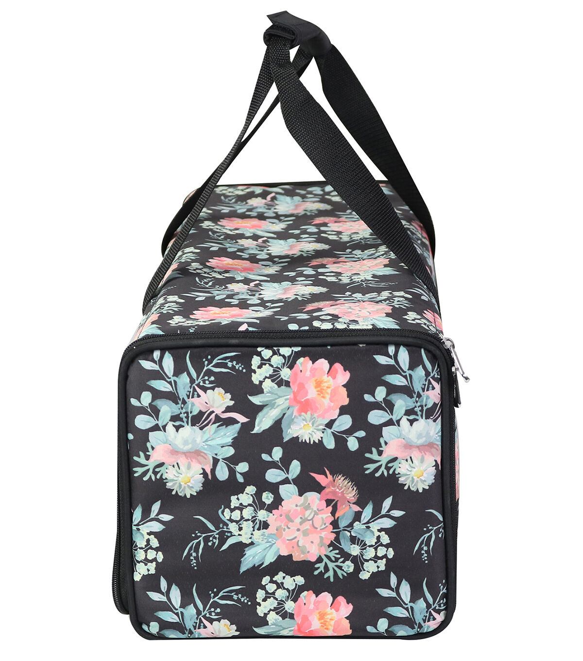 Everything Mary 22 Floral on Black Die Cut Machine Carrying Case