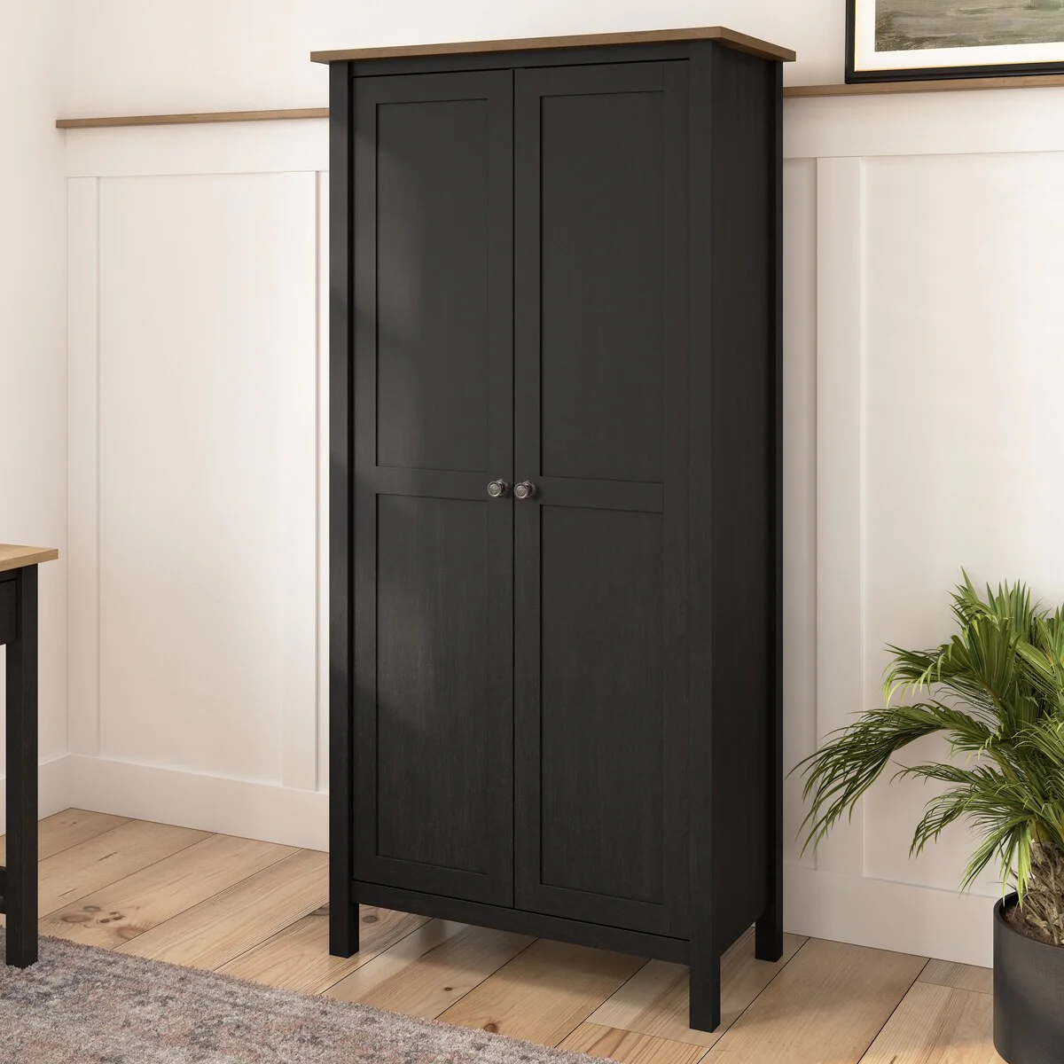 Mayfield Tall Storage Cabinet with Doors by Bush Furniture