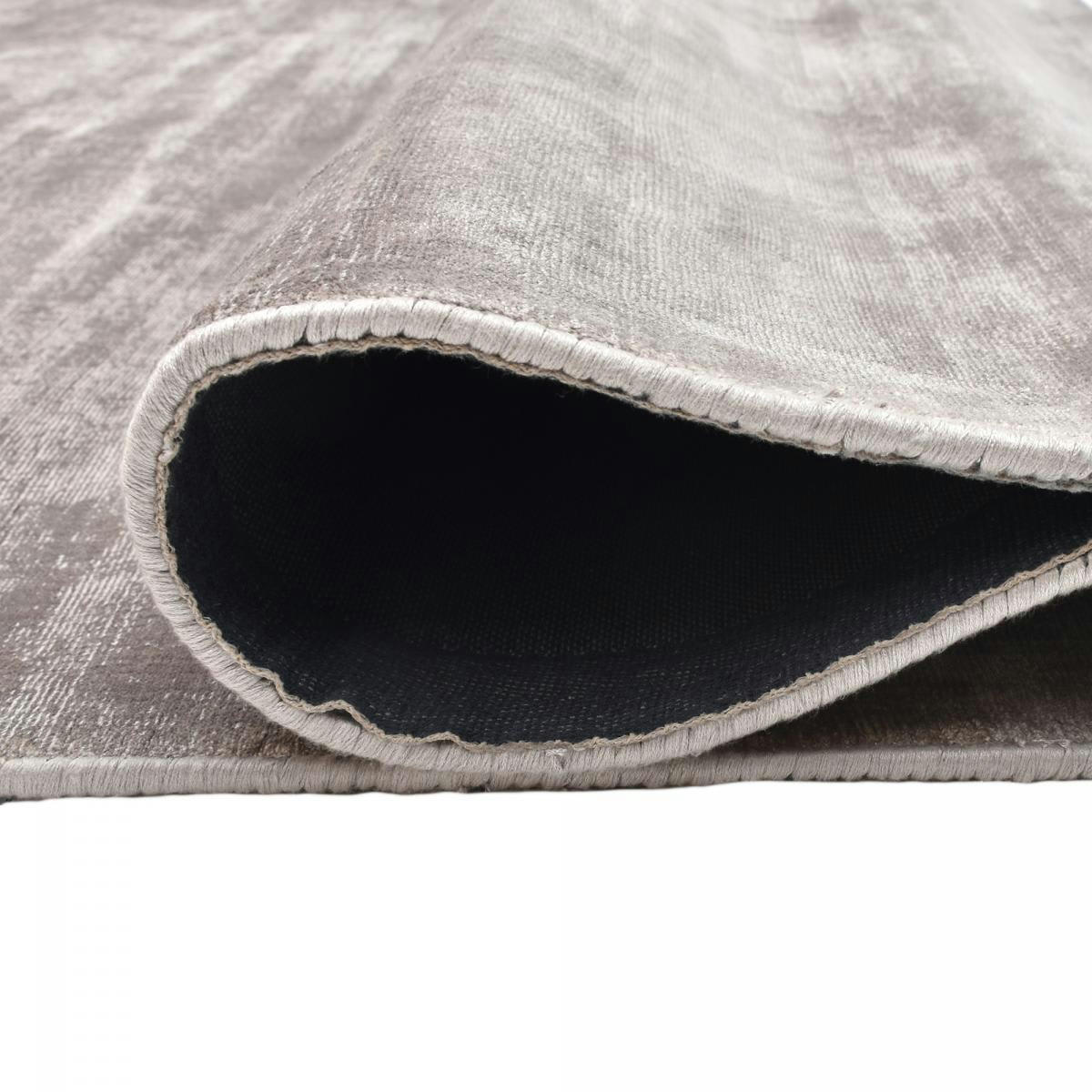 NEO LUXE - Tapis salon en viscose marron 200x300