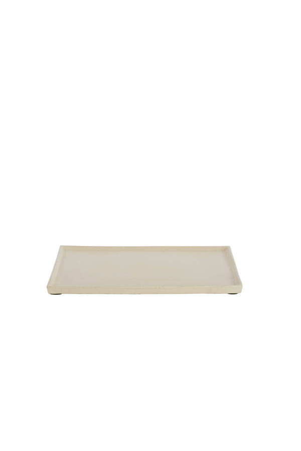 Light & Living schaal MAES - Ø29.5x1.5cm - wit