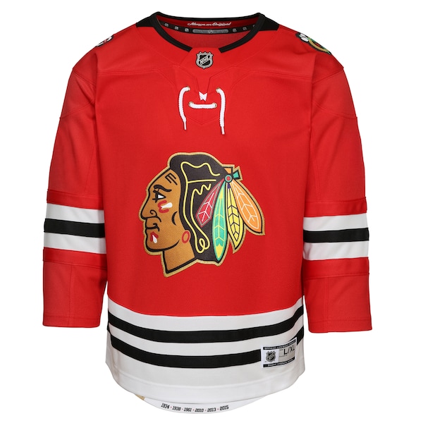 Chicago Blackhawks Youth Centennial Premier Jersey - Red