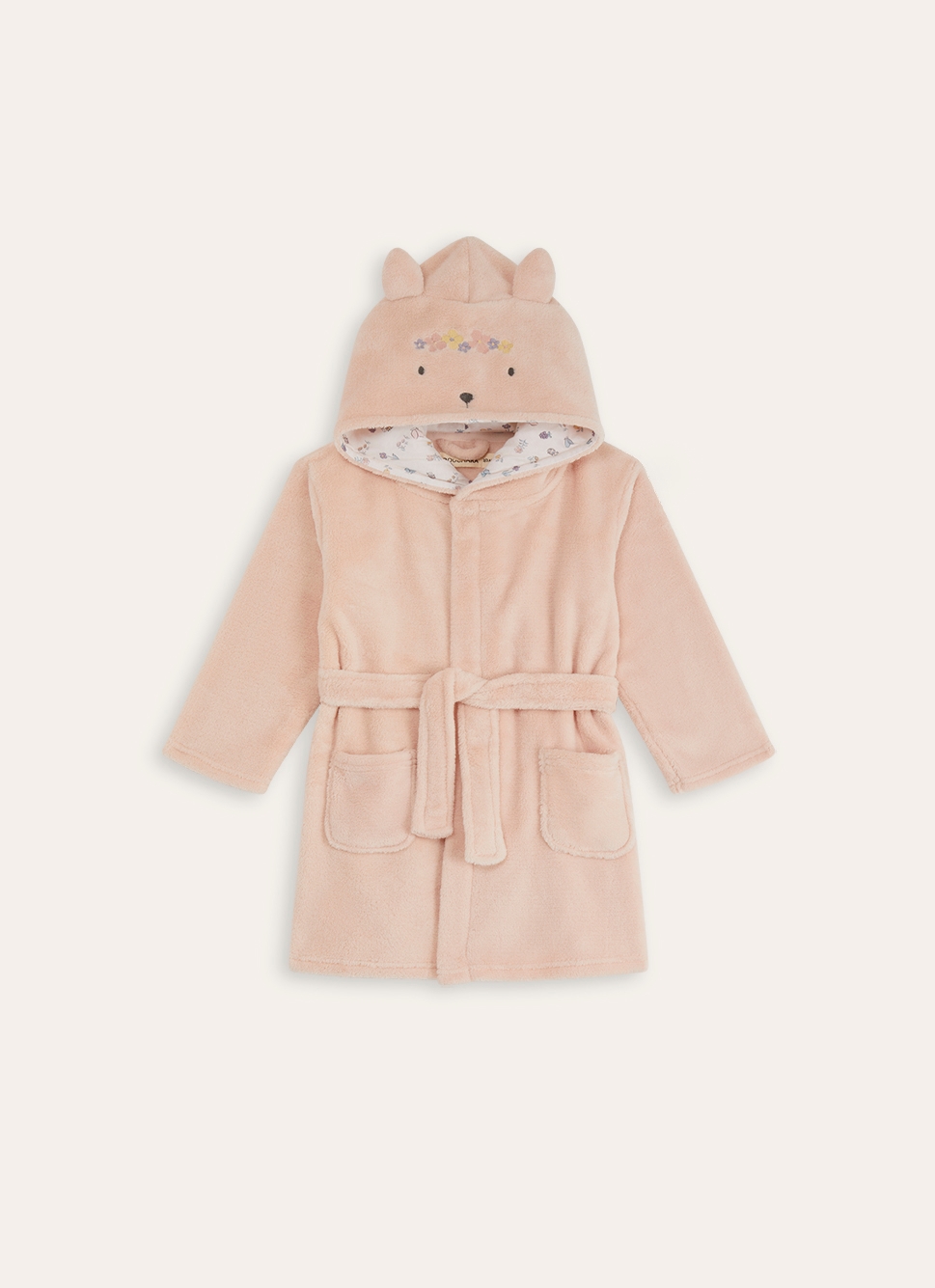 ROBE DE CHAMBRE LAPIN ROSE