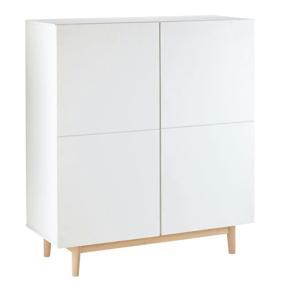 Artic - Cabinet 2 portes blanc