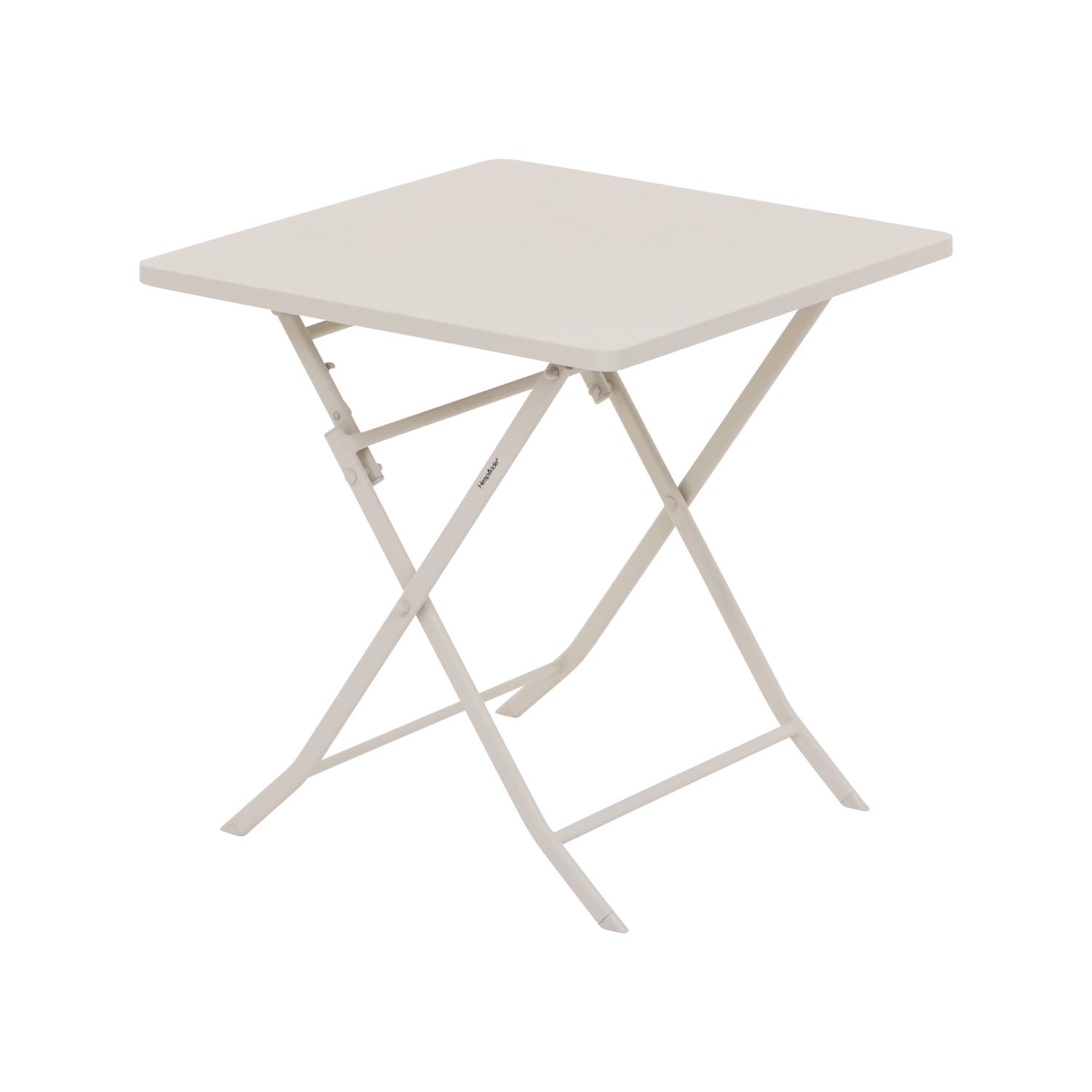 Tavolo pieghevole 70x70x71 cm Greensboro argilla