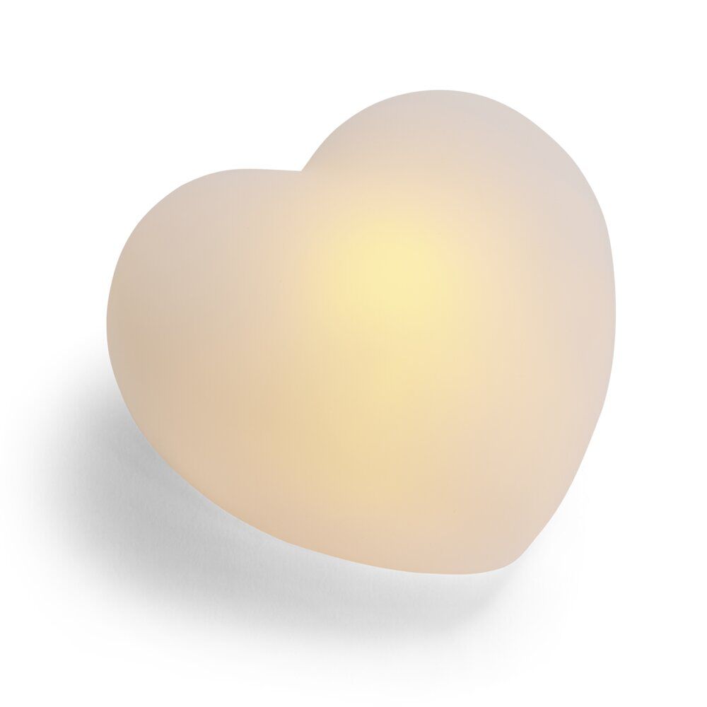 Veilleuse forme coeur 7x7,5cm