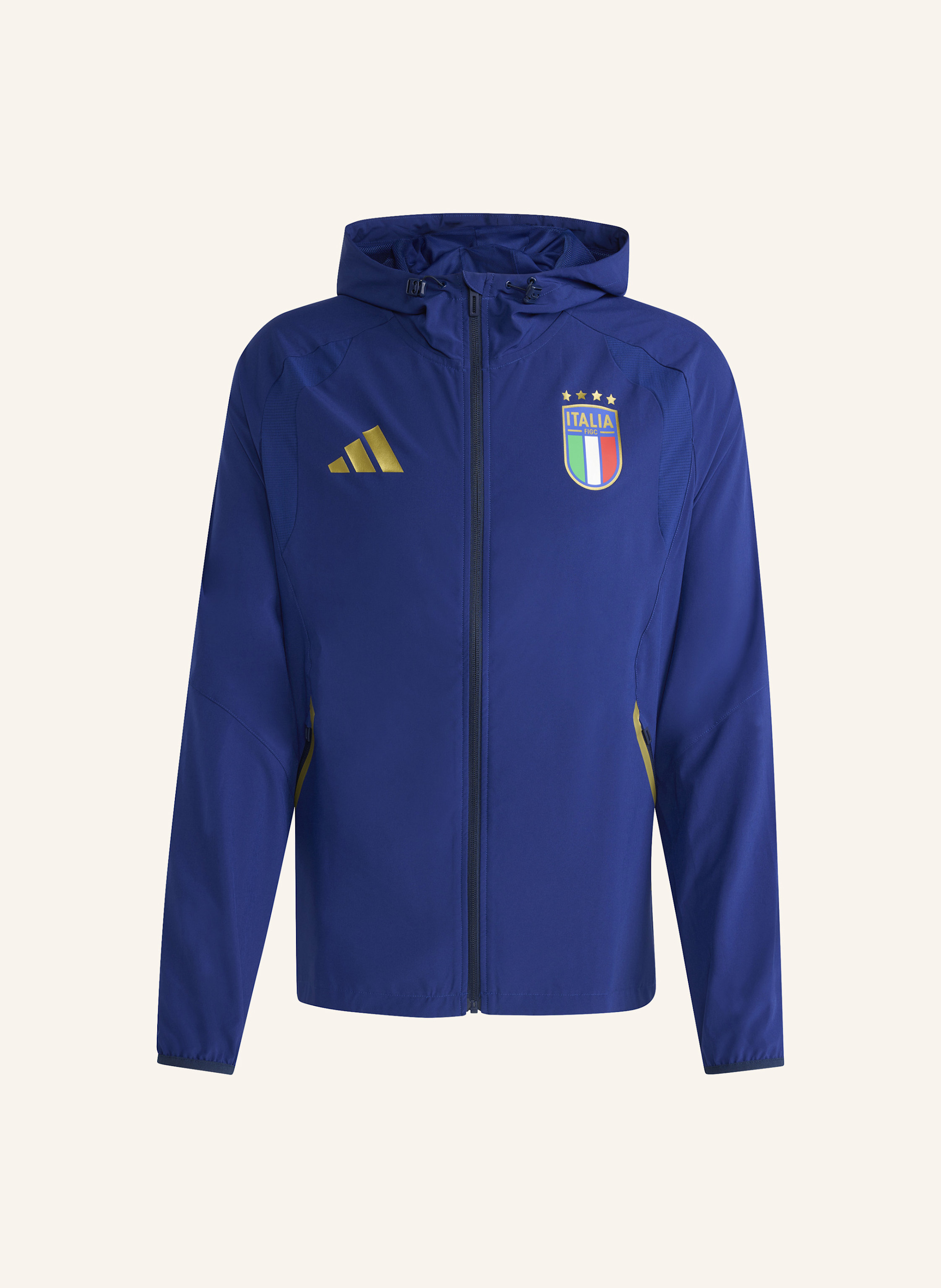 adidas ITALIEN TIRO TRAVEL WINDBREAKER, DURCHGEHENDER REISSVERSCHLUSS