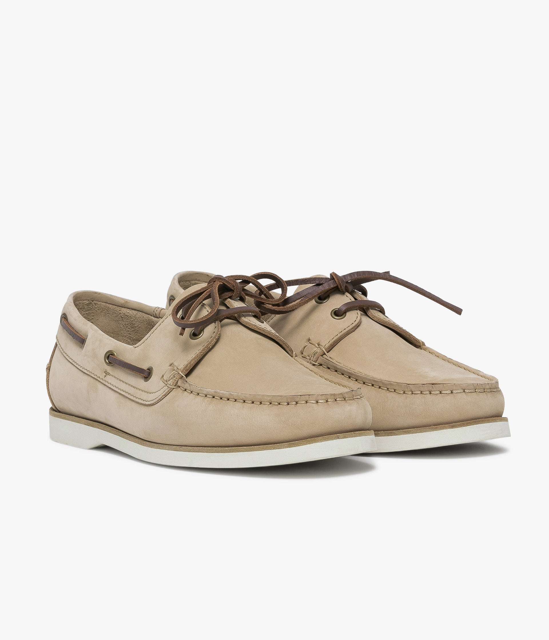 Chaussure bateau Dustin beige