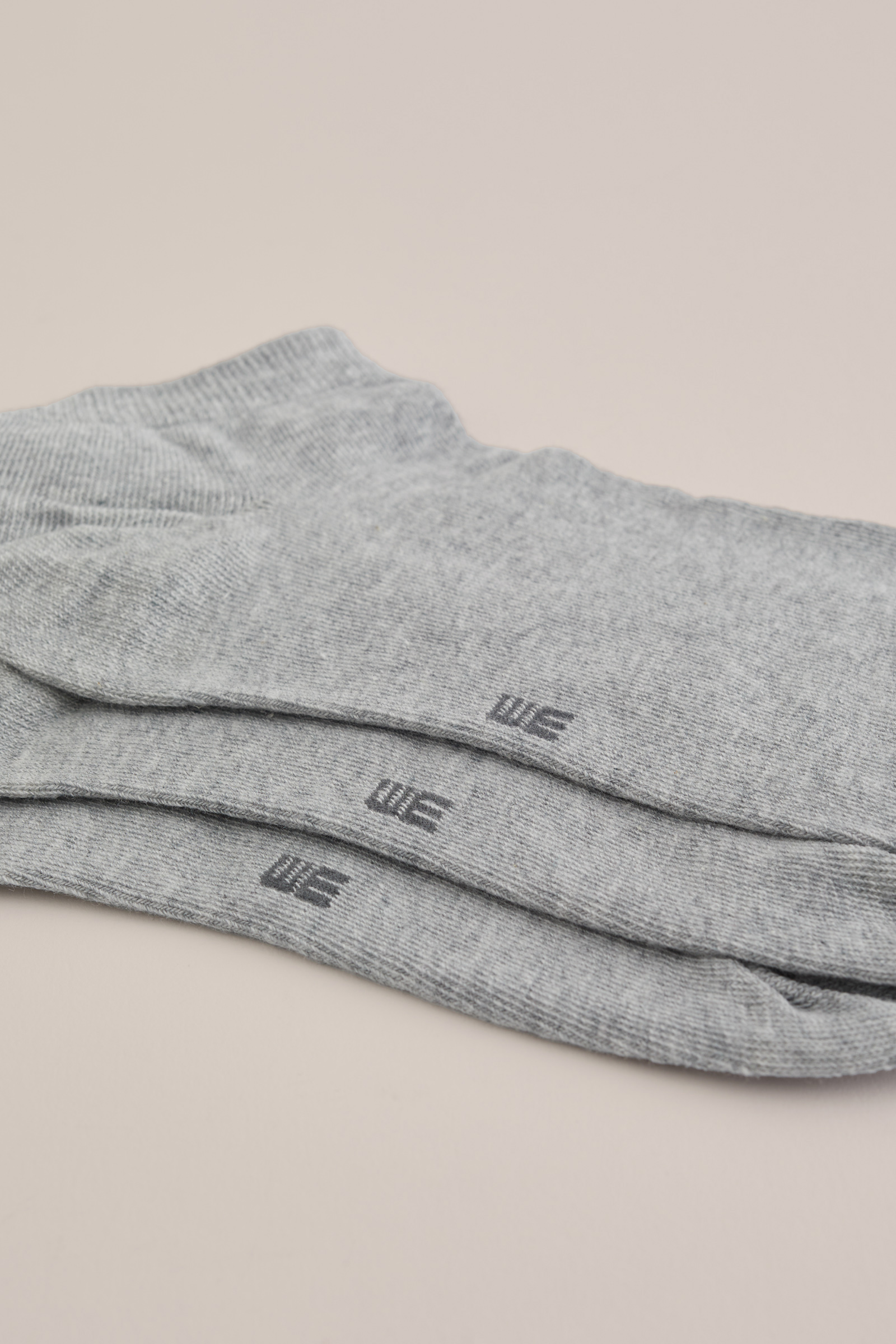 Heren sneakersokken, 3-pack