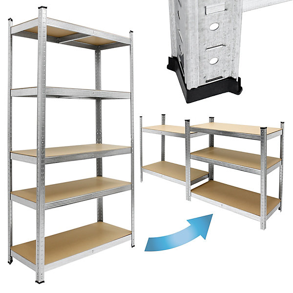 Etagere de Rangement - 170x70x30 cm - Charge jusqu'a 350kg