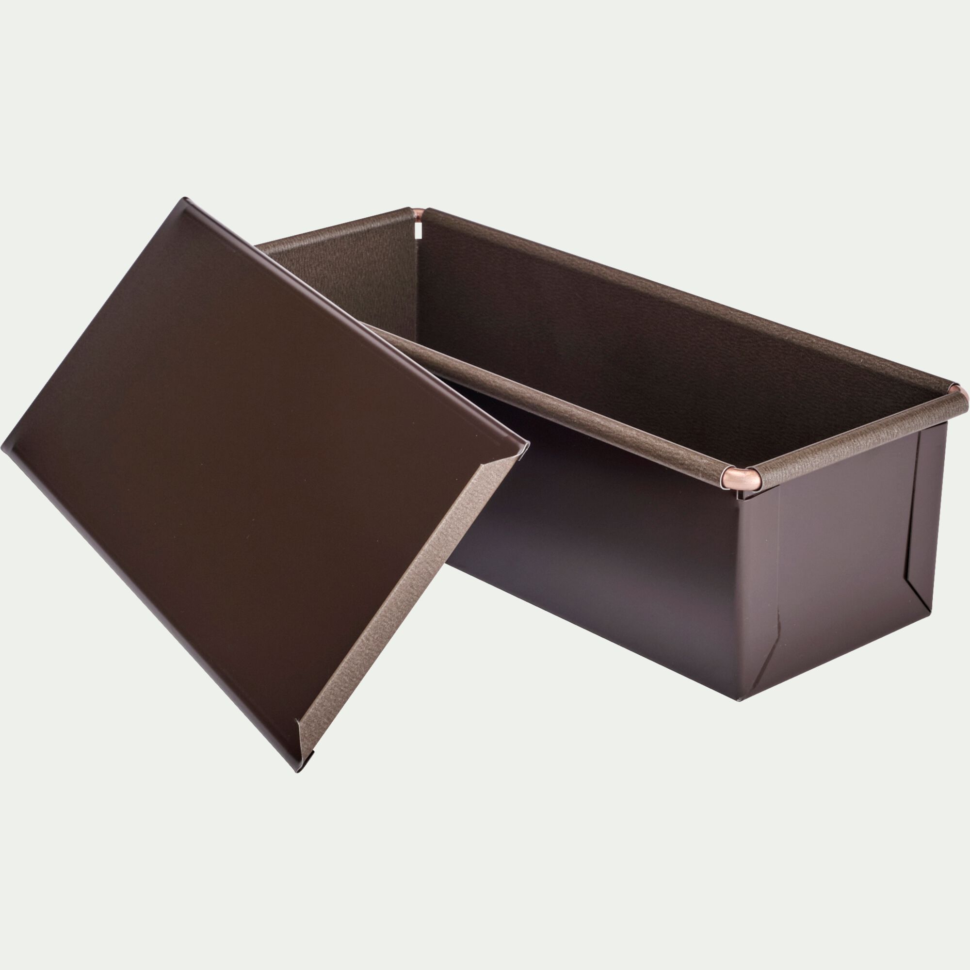 GOBEL - Moule à pain de mie en acier 9,3x25cm - marron