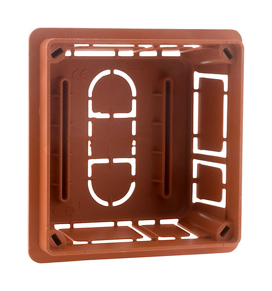 Boîte dérivation à encastrer 92x92x45mm Zenitech