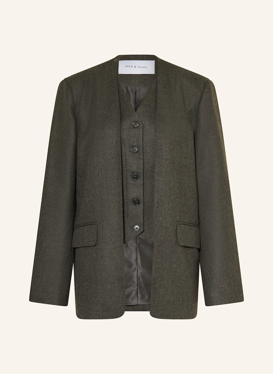 MRS & HUGS Blazer mit Blende
