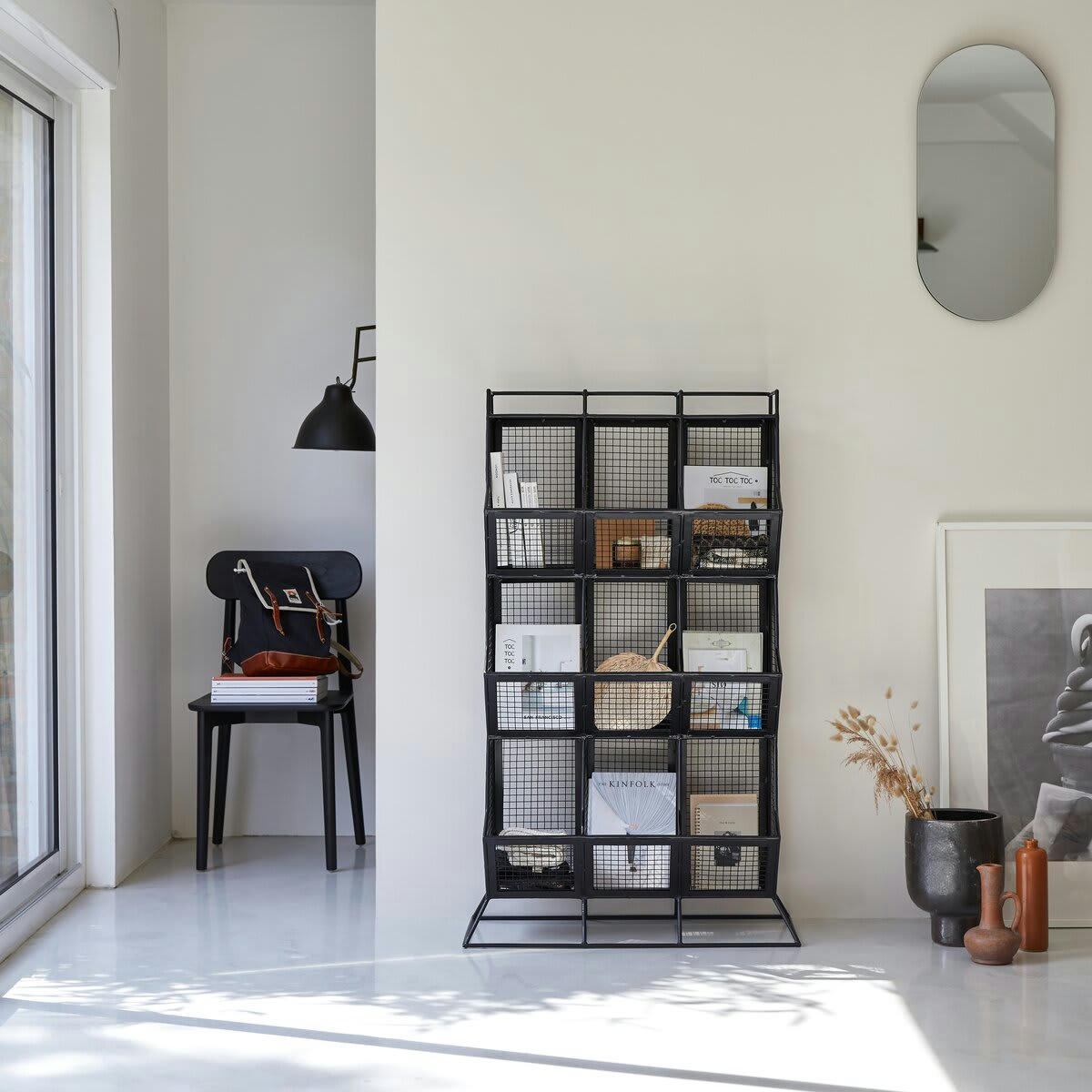 CLÉO - Etagère casiers en métal