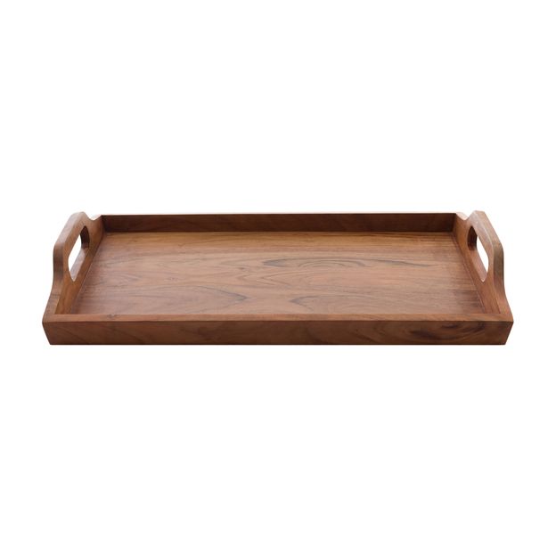 BANDEJA 41 CM X 26 CM ACÁCIA