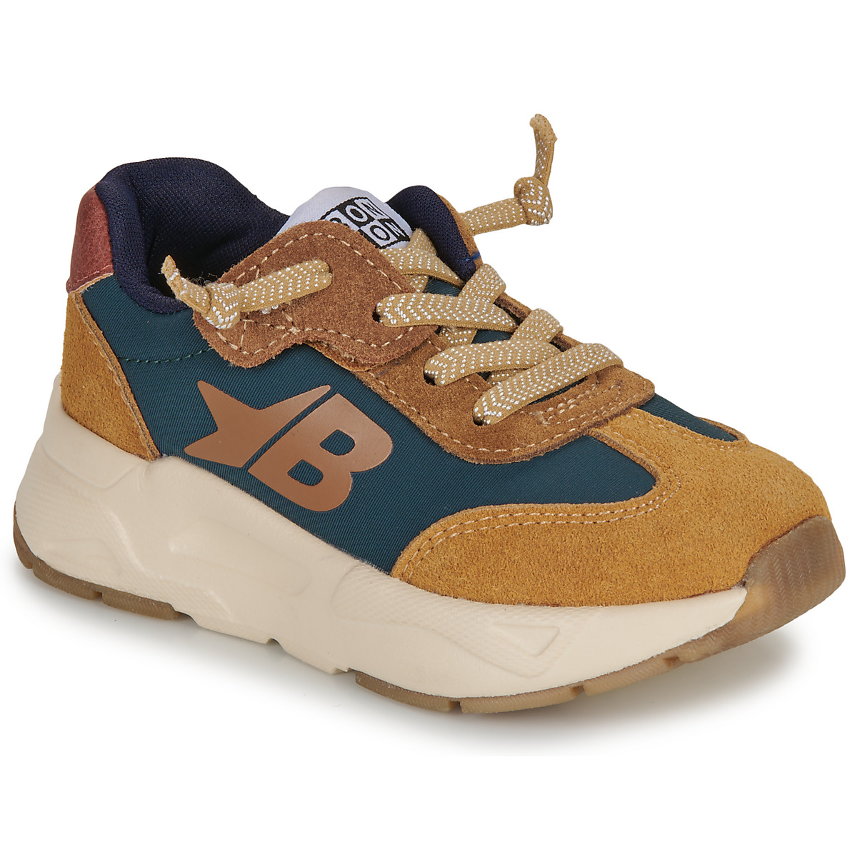 Bonton - YARD BASKET - Camel / Anthracite
