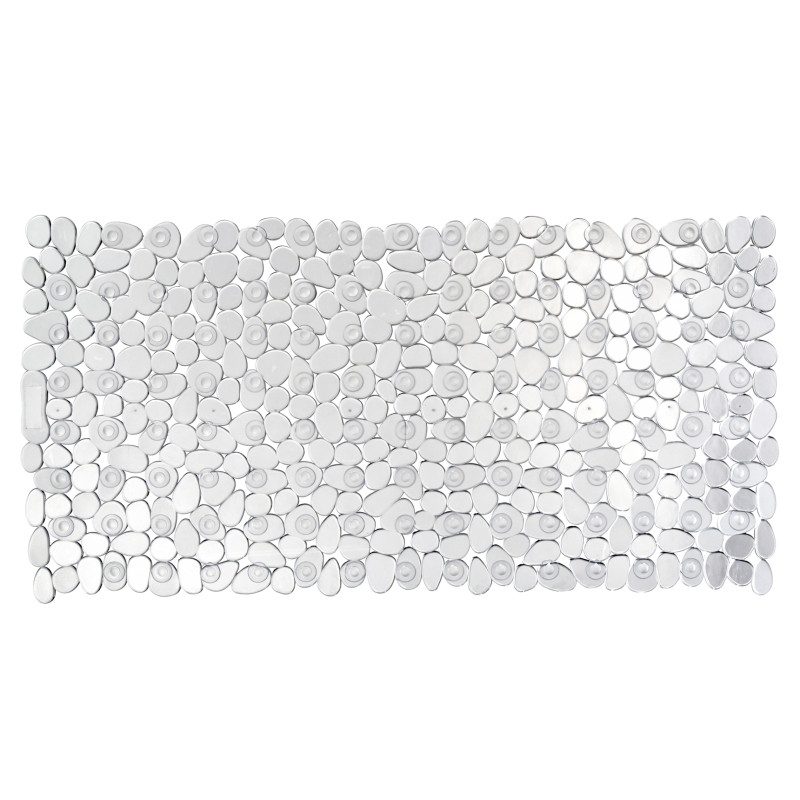 Tapis de bain antidérapant Paradise transparent 71 x 36 cm WENKO