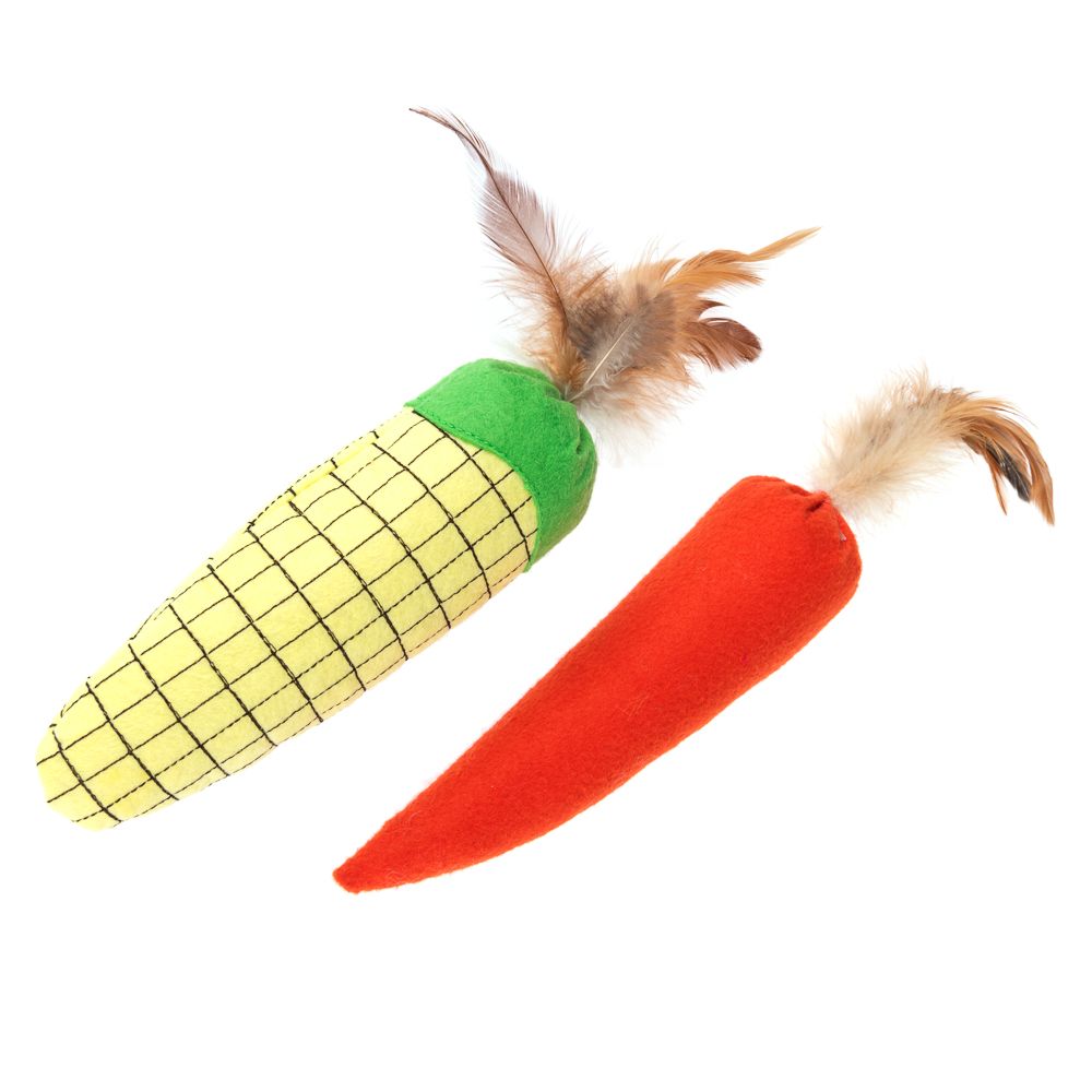 TIAKI Cat Toy Set Veggies with Catnip