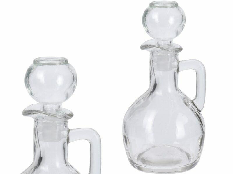 Szklana BUTELKA/KARAFKA na oliwę i ocet pojemność 160 ml