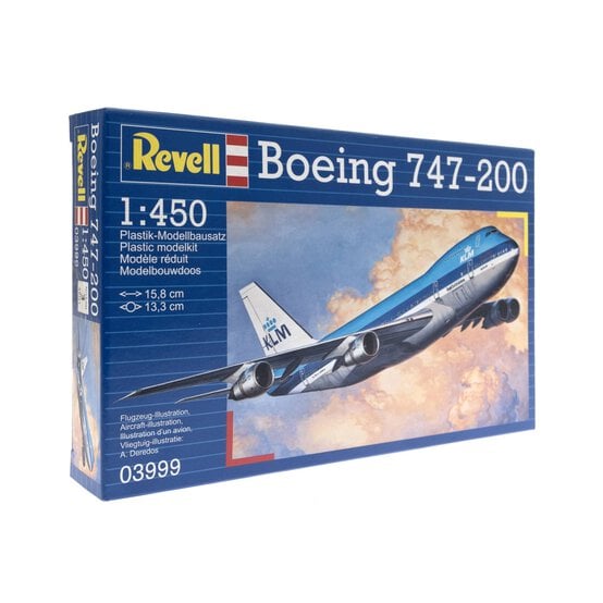 Revell Boeing 747-200 KLM Model Kit 1:450