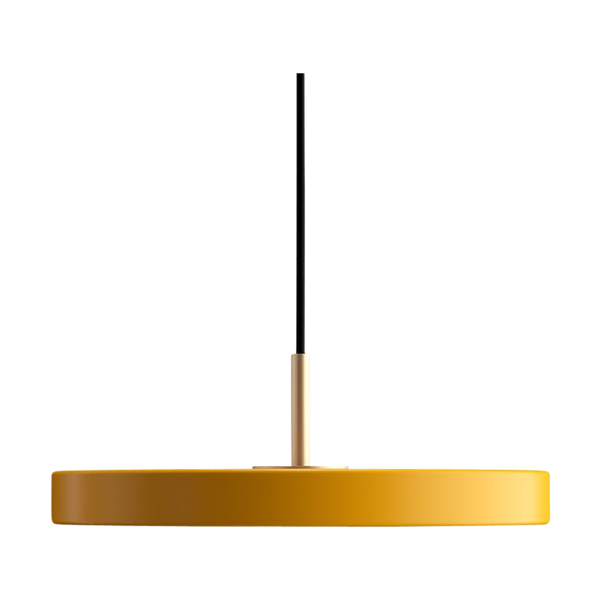 Umage Asteria Mini hanglamp saffron yellow - met koordset - Ø31 cm