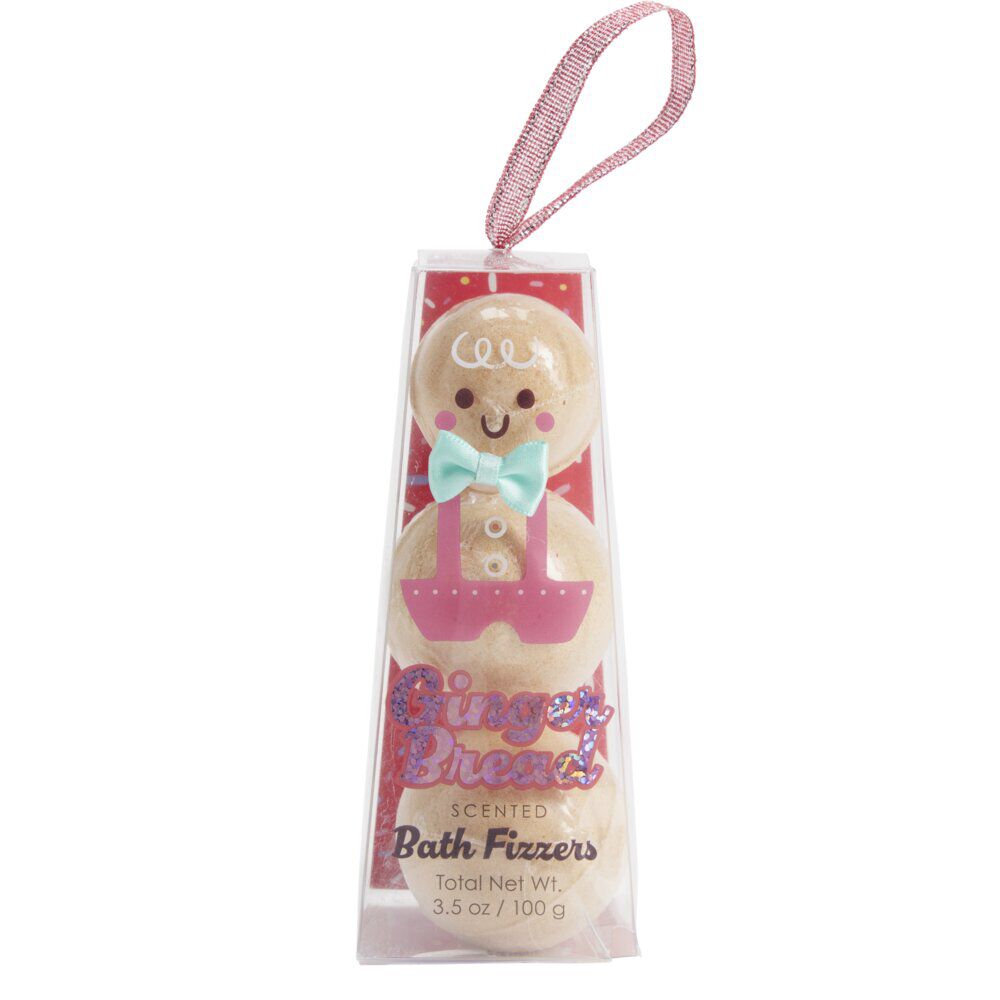 Bombe de bain empilée forme pain d'épices 3x100gr