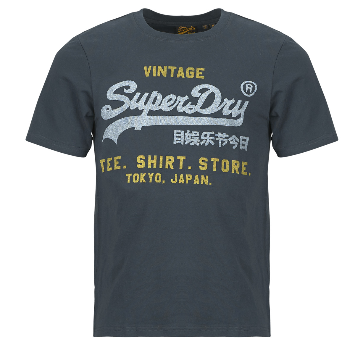 Superdry - Vl Heritage Relaxed Tee - Grey