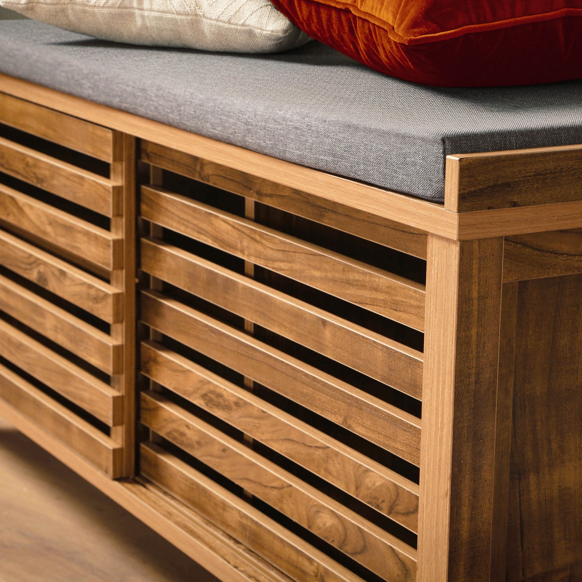 Calicosy - LIAM bank - B112 cm - Donker hout