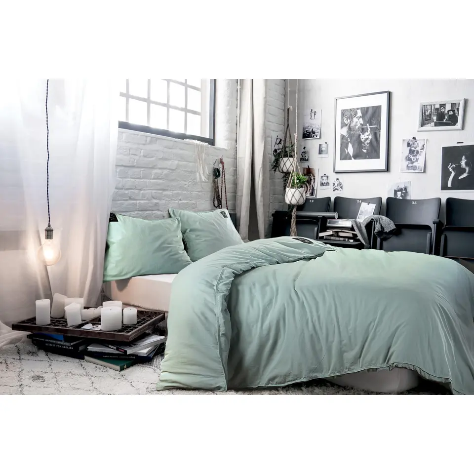 BLCKOUT dekbedovertrek Oslo - 240x200/220 - groen
