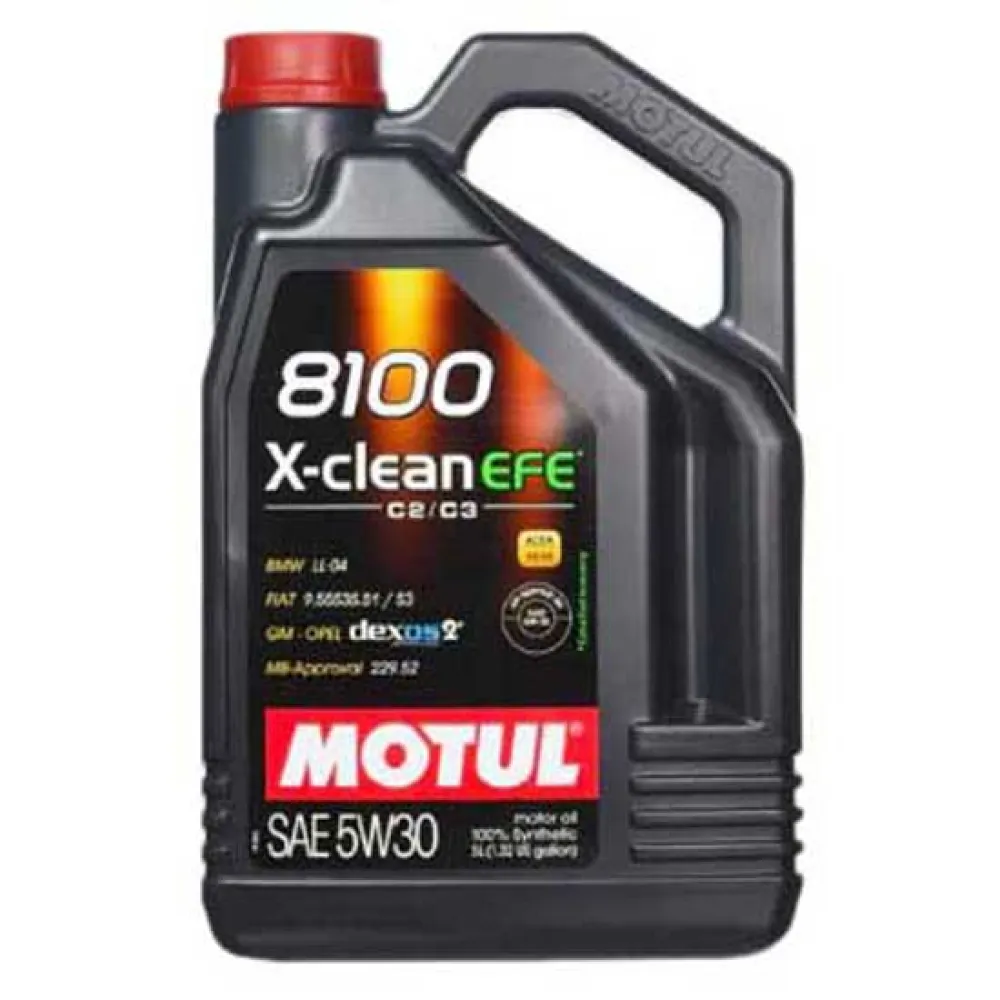 Motul 8100 X-Clean Efe C2/C3 5W30 5L motor oil
